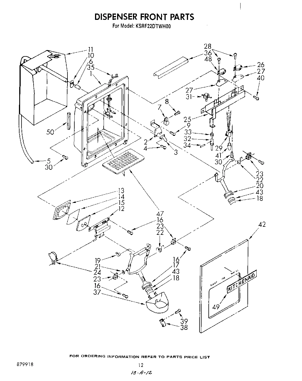 07 - DISPENSER FRONT