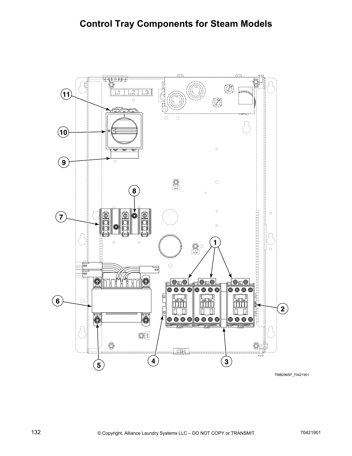 Control Tray Components for Steam Models