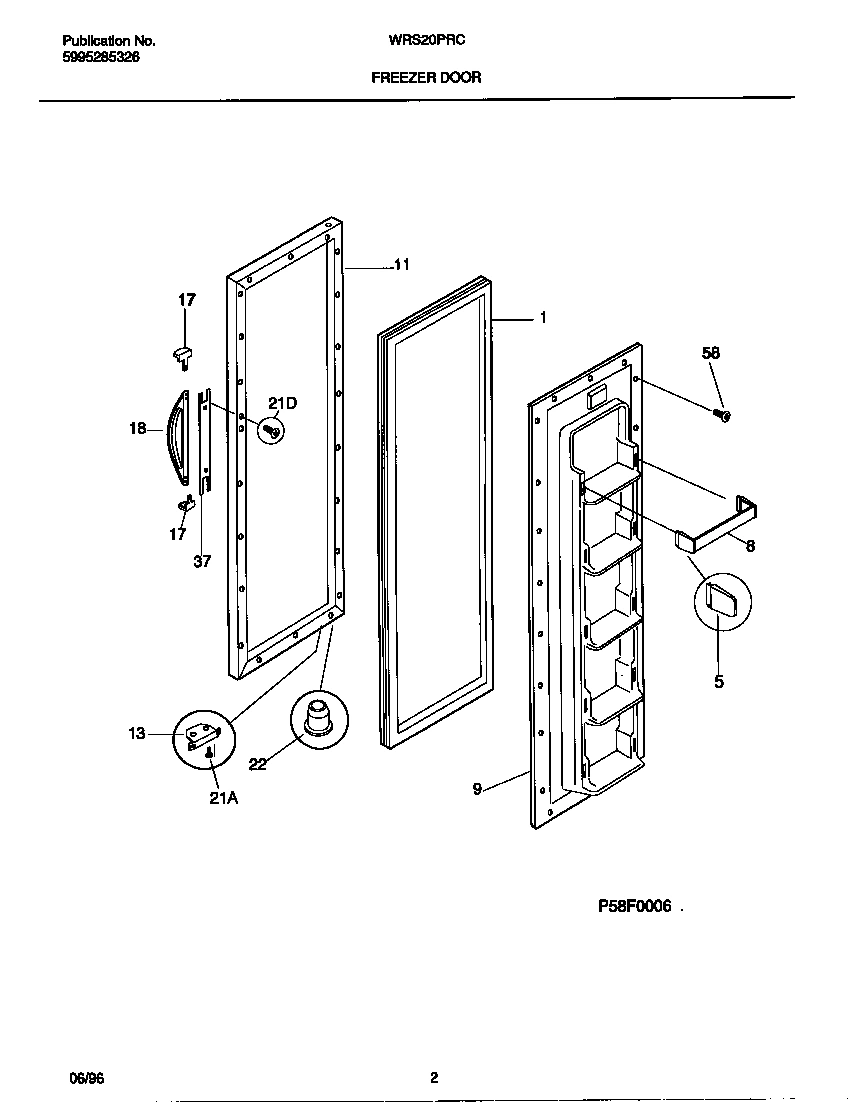 02 - FREEZER DOOR