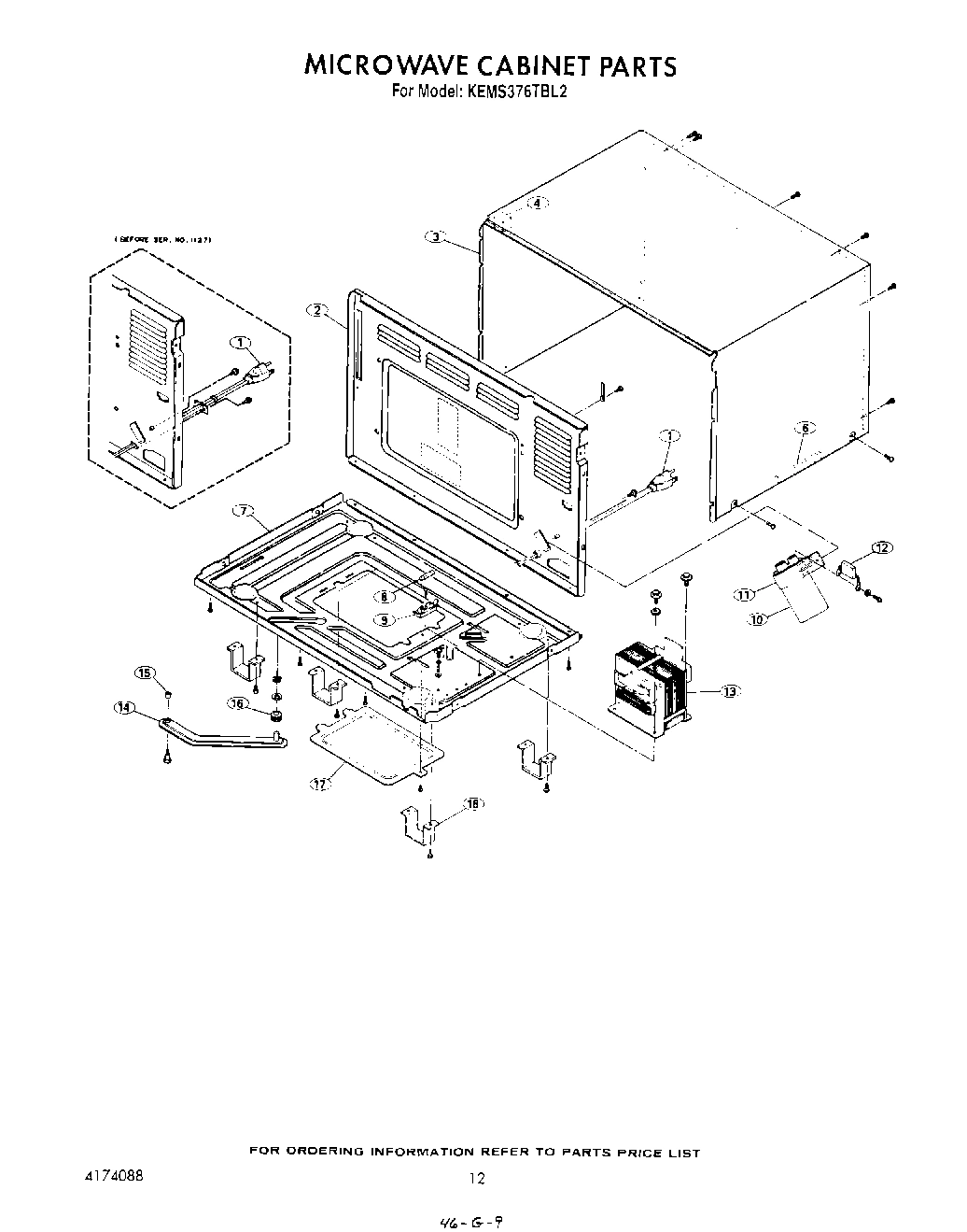 10 - MICROWAVE CABINET