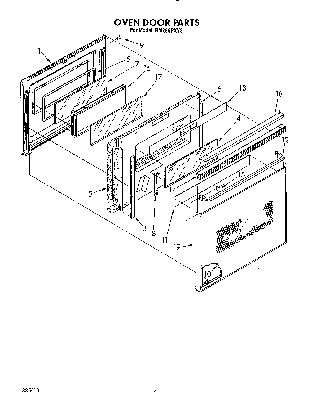 03 - OVEN DOOR