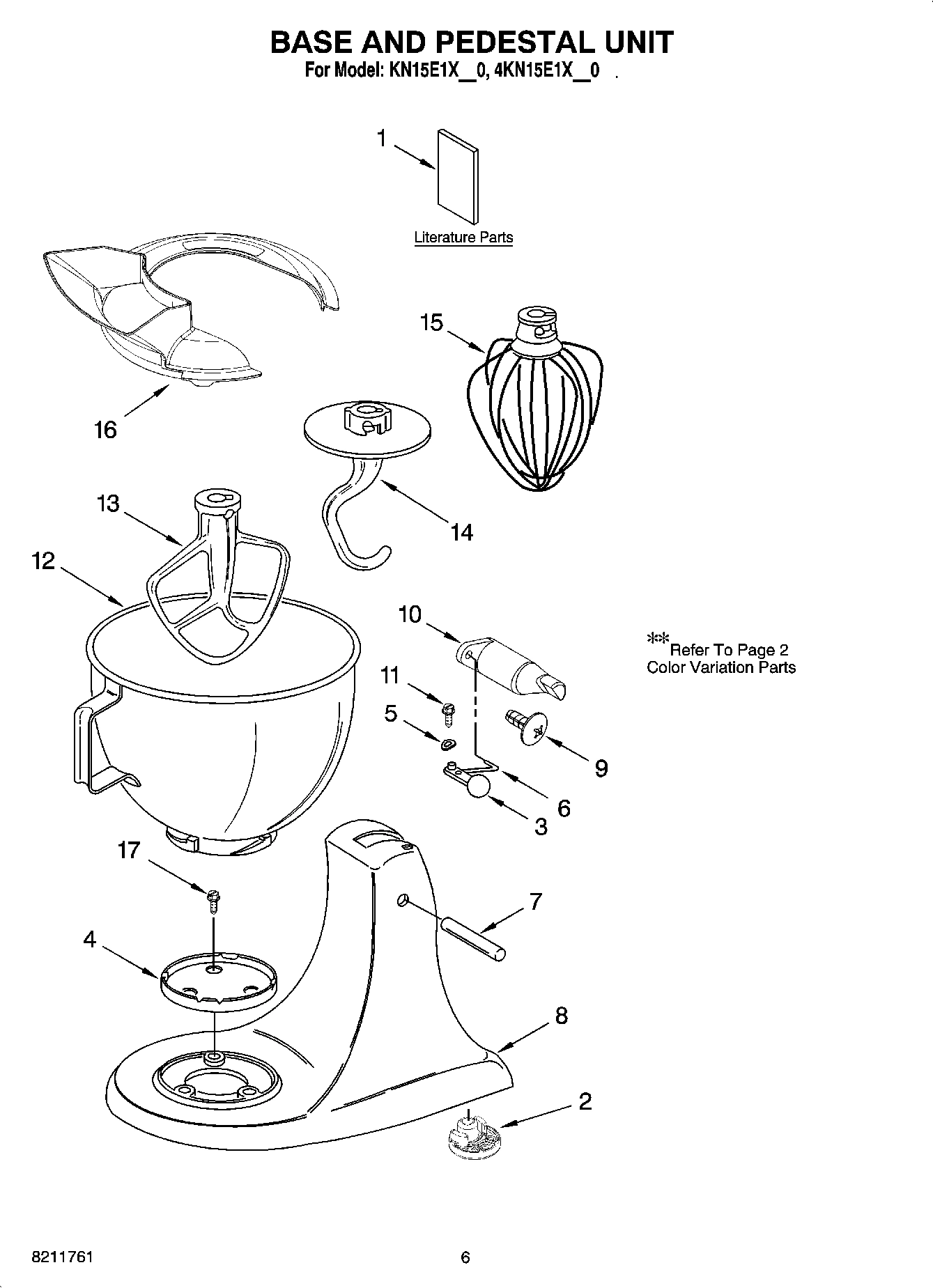 03 - BASE AND PEDESTAL UNIT, OPTIONAL PARTS