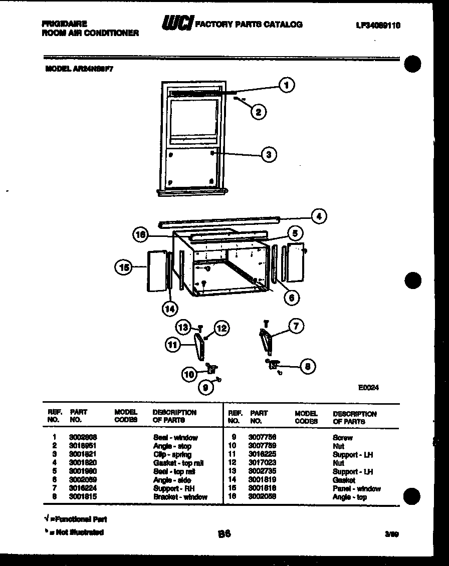 06 - WINDOW MOUNTING PARTS