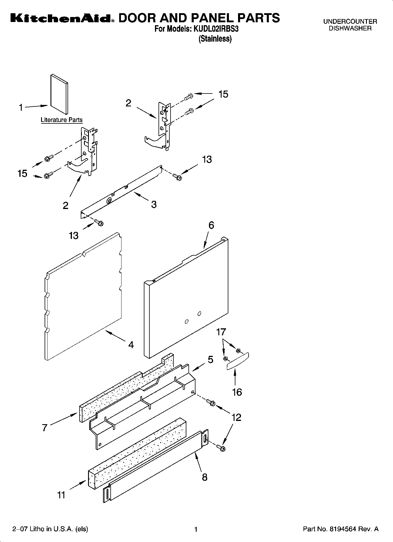 01 - DOOR AND PANEL PARTS
