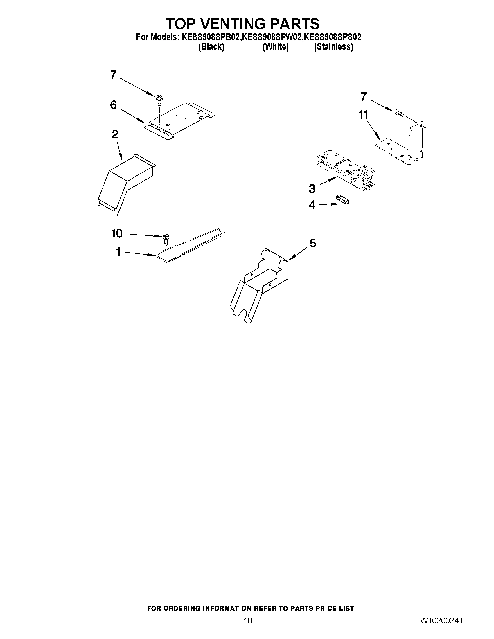 07 - TOP VENTING PARTS