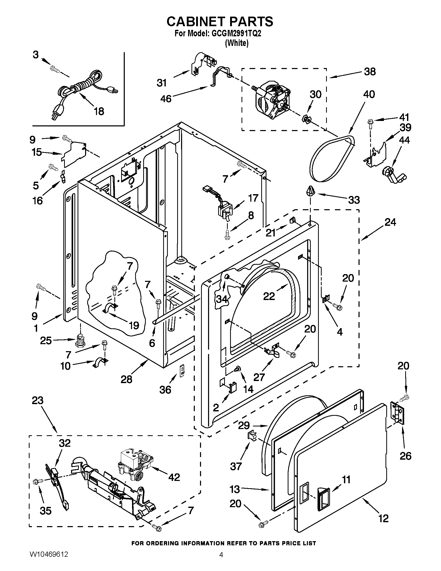 02 - CABINET PARTS