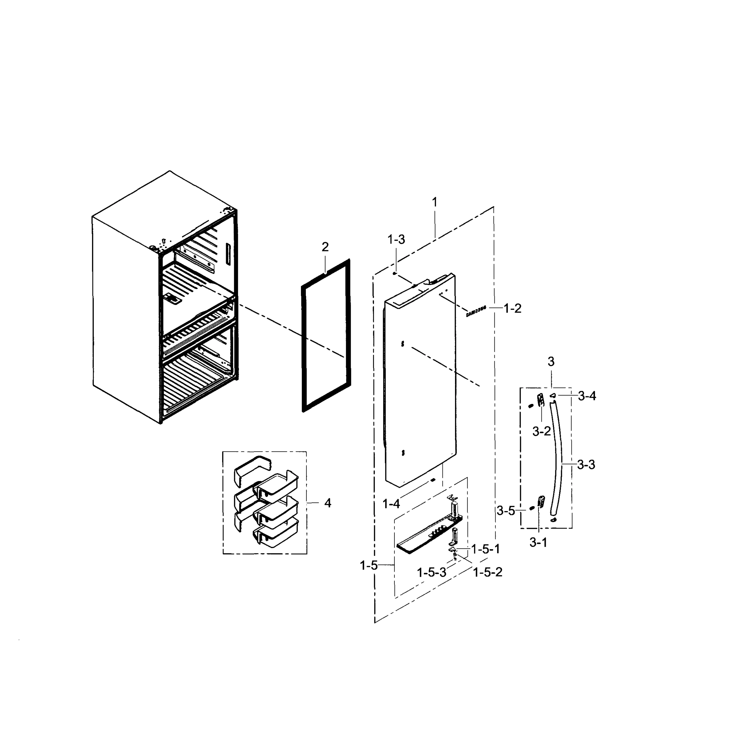 Refrigerator Door R