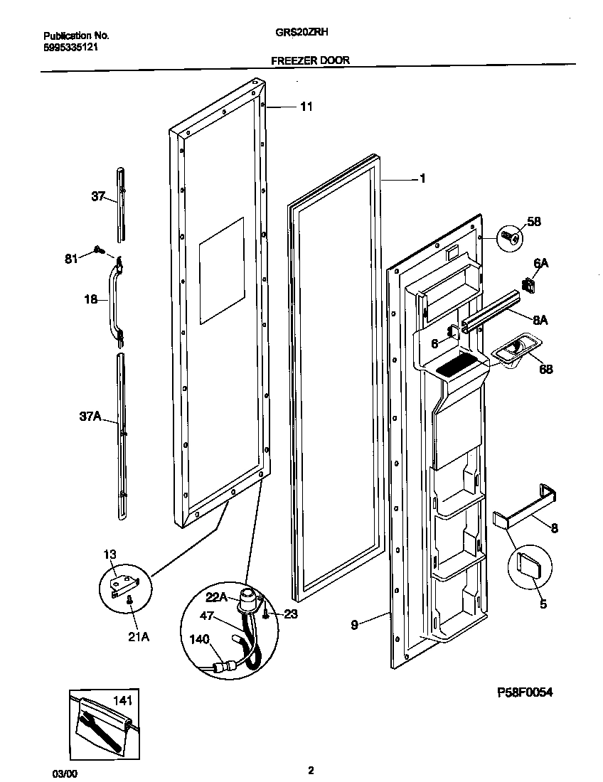 02 - FREEZER DOOR