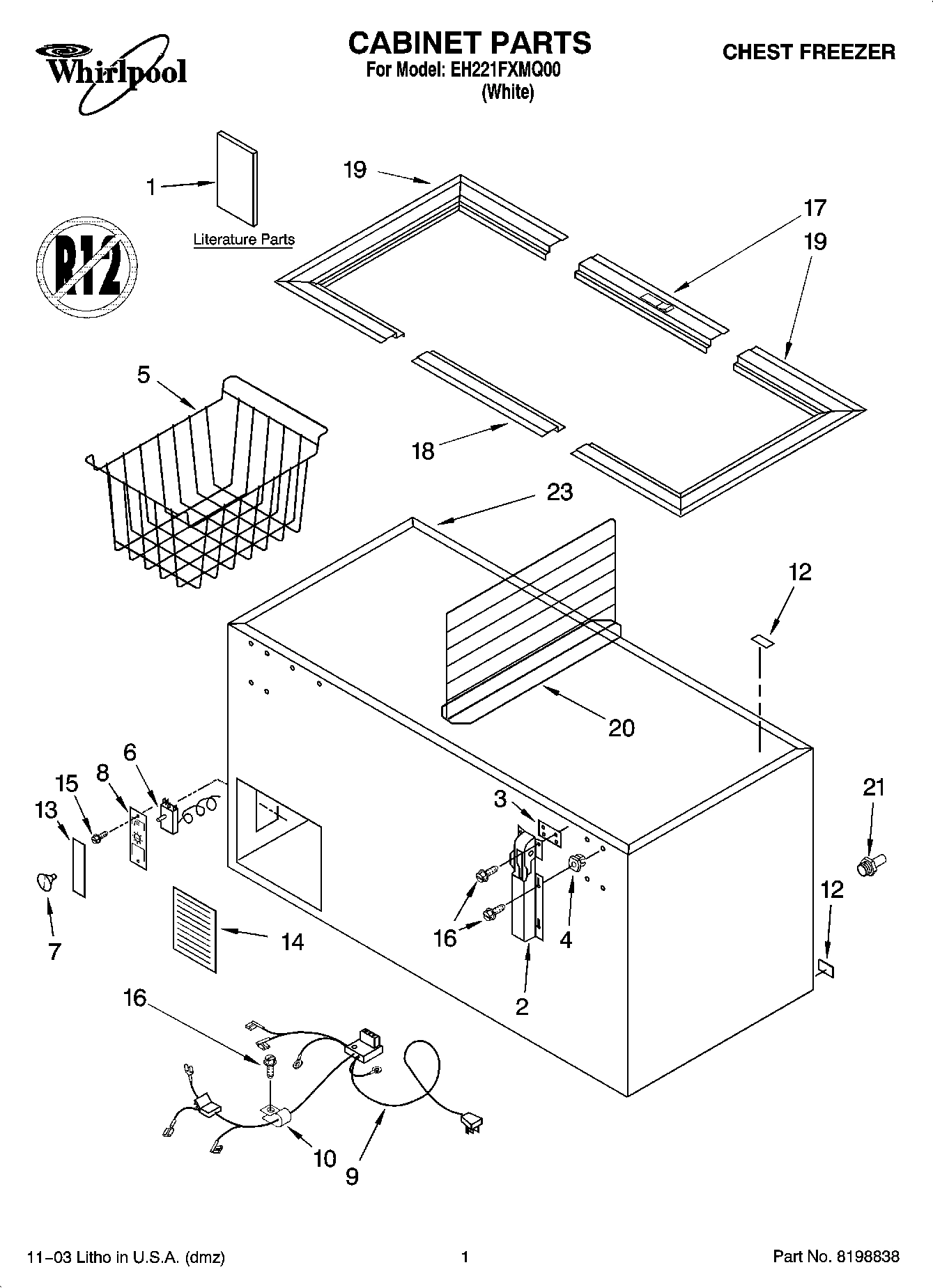 01 - CABINET PARTS
