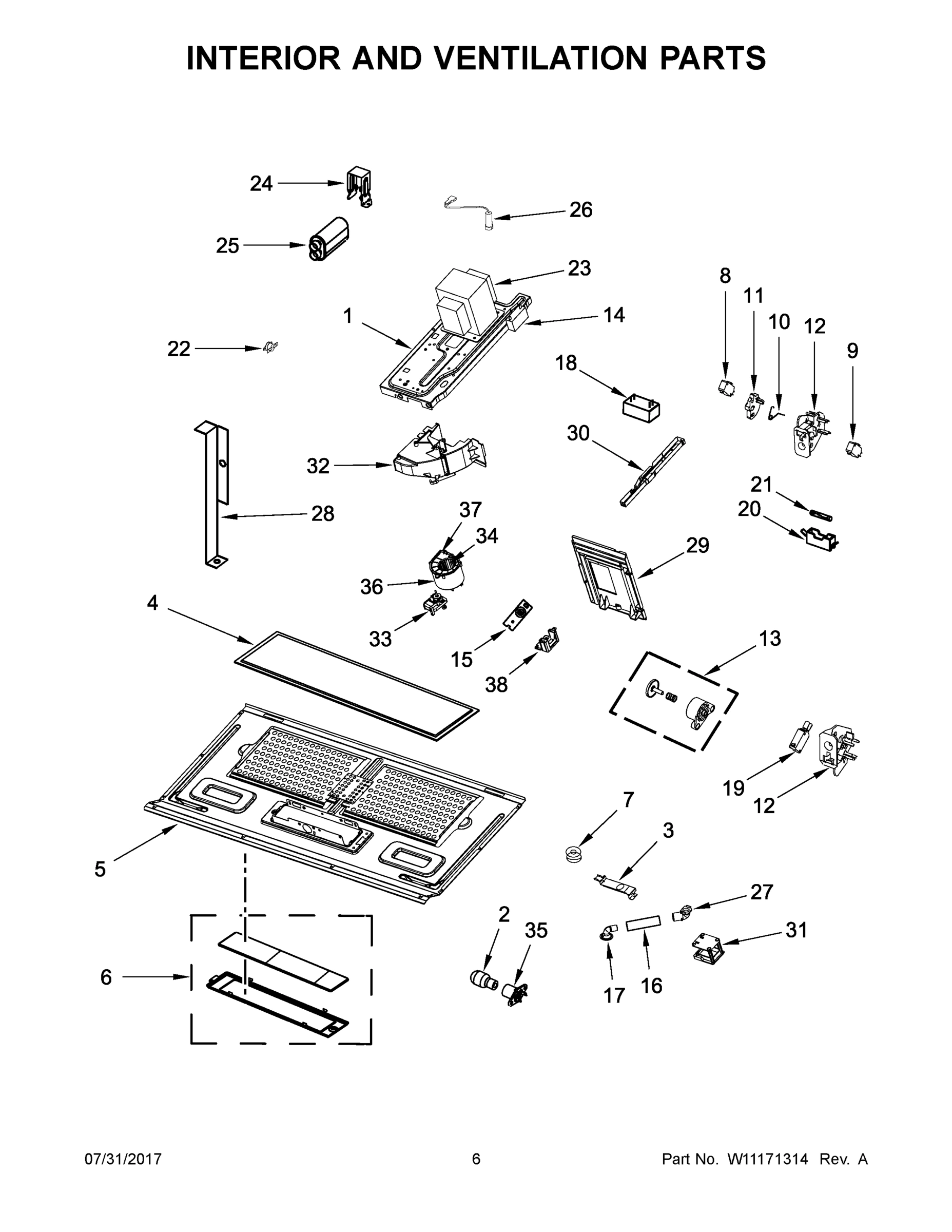04 - INTERIOR AND VENTILATION PARTS