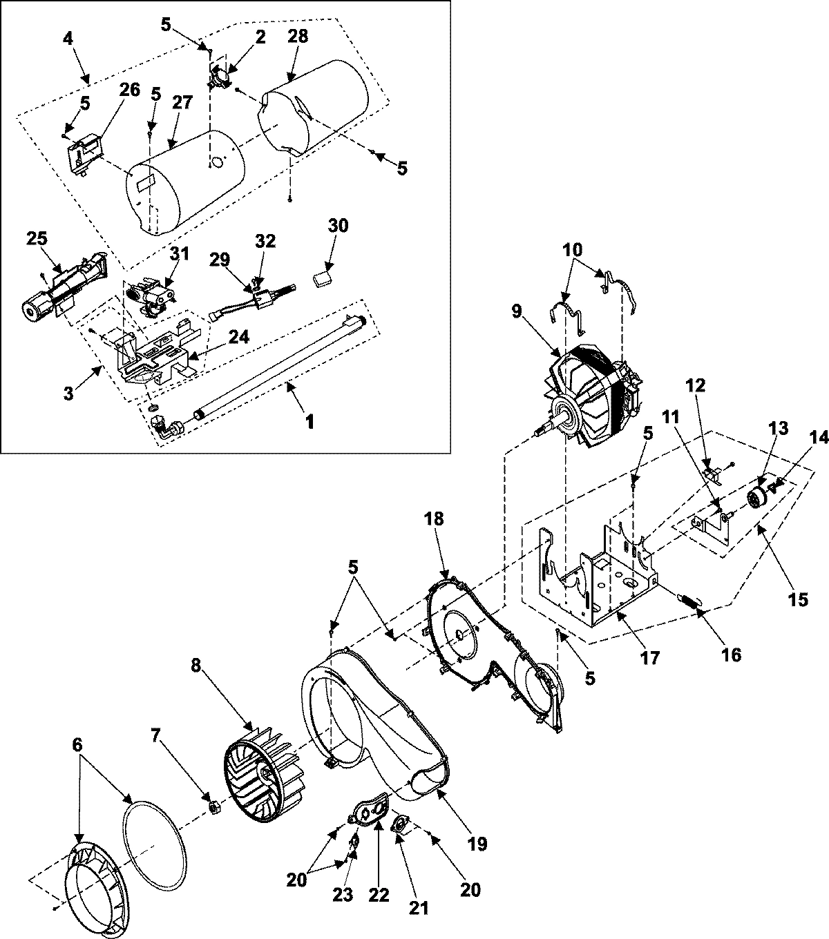 01 - BLOWER/HEATER/MOTOR