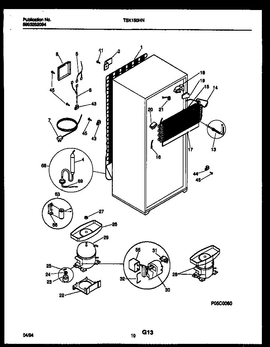 06 - SYSTEM AND AUTOMATIC DEFROST PARTS