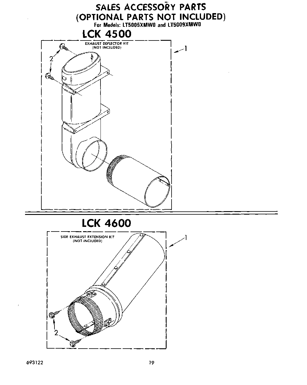 15 - SALES ACCESSORY, EXHAUST DEFLECTOR