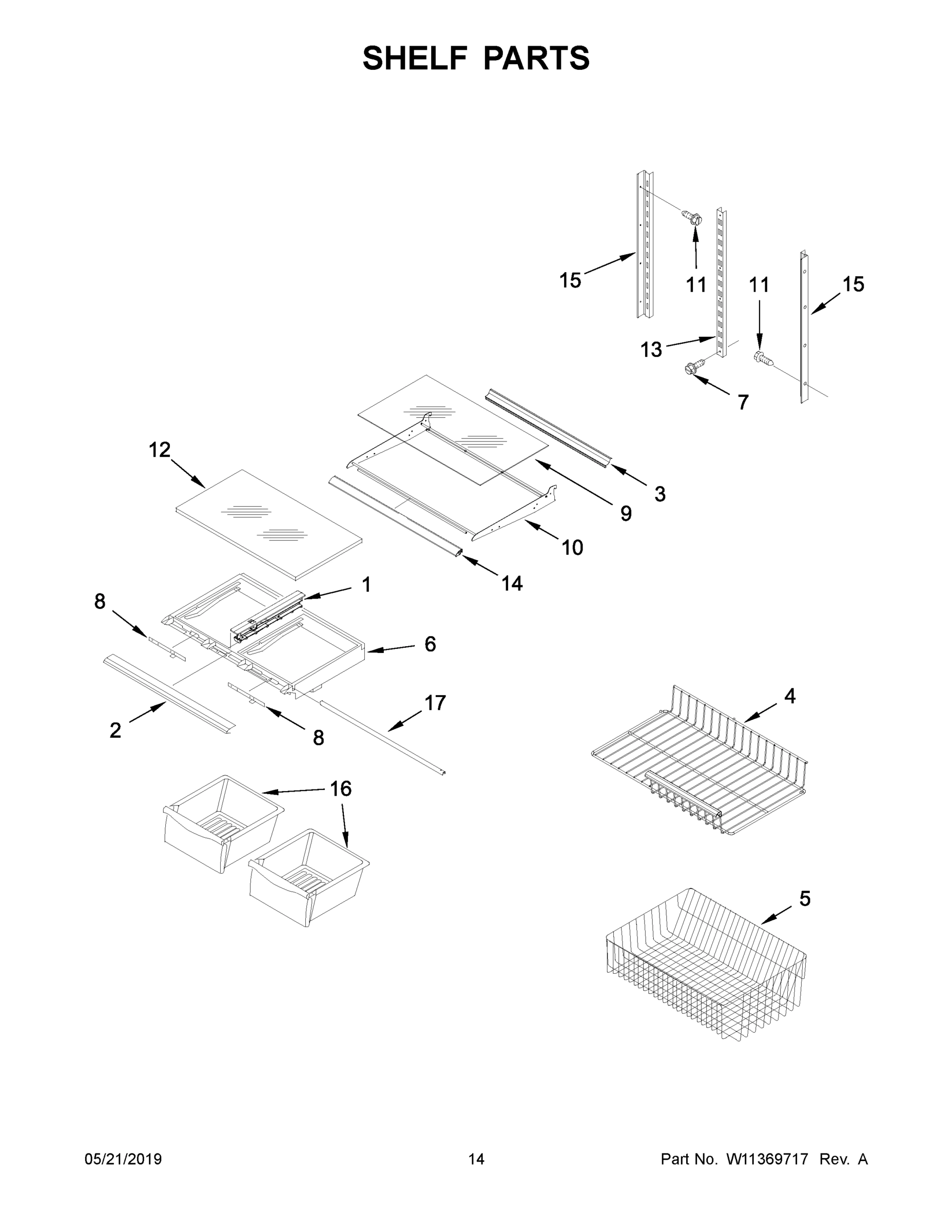 08 - SHELF PARTS