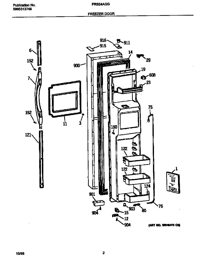 02 - FREEZER DOOR