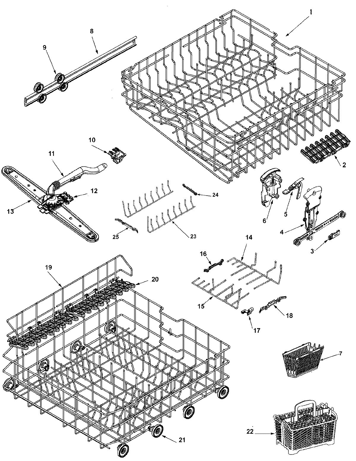 05 - TRACK & RACK ASSEMBLY