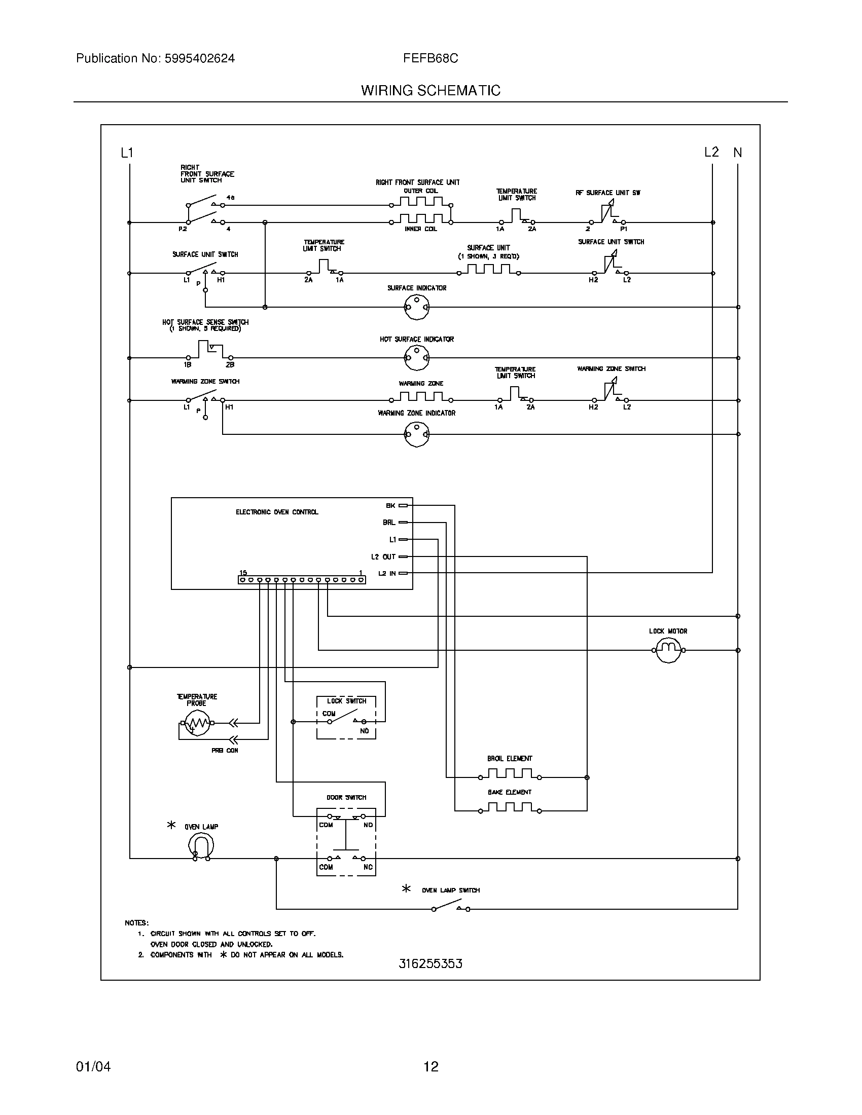 10 - WIRING SCHEMATIC