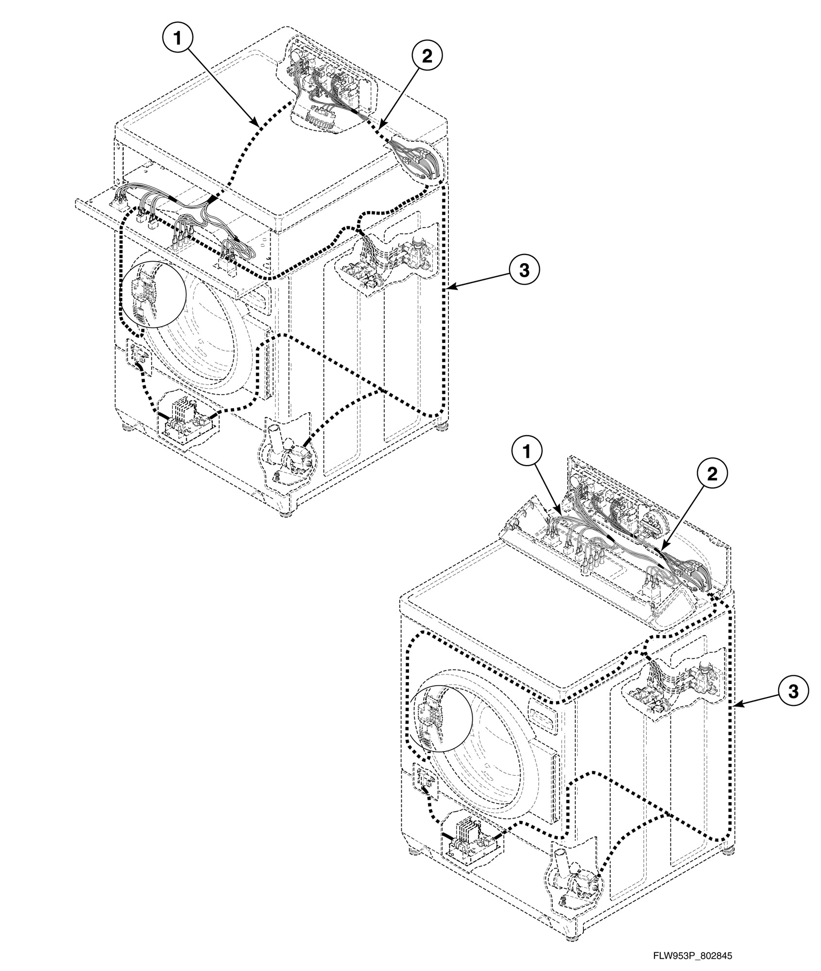 Wire Harnesses and Wires (Drawing 1 of 2)