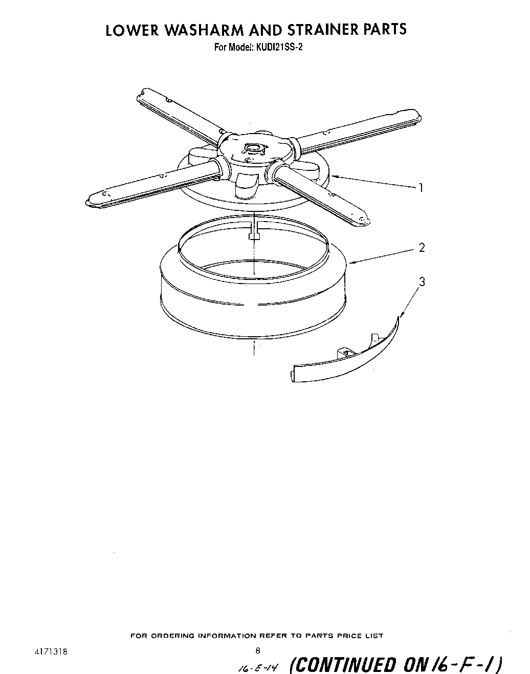 06 - LOWER WASHARM AND STRAINER