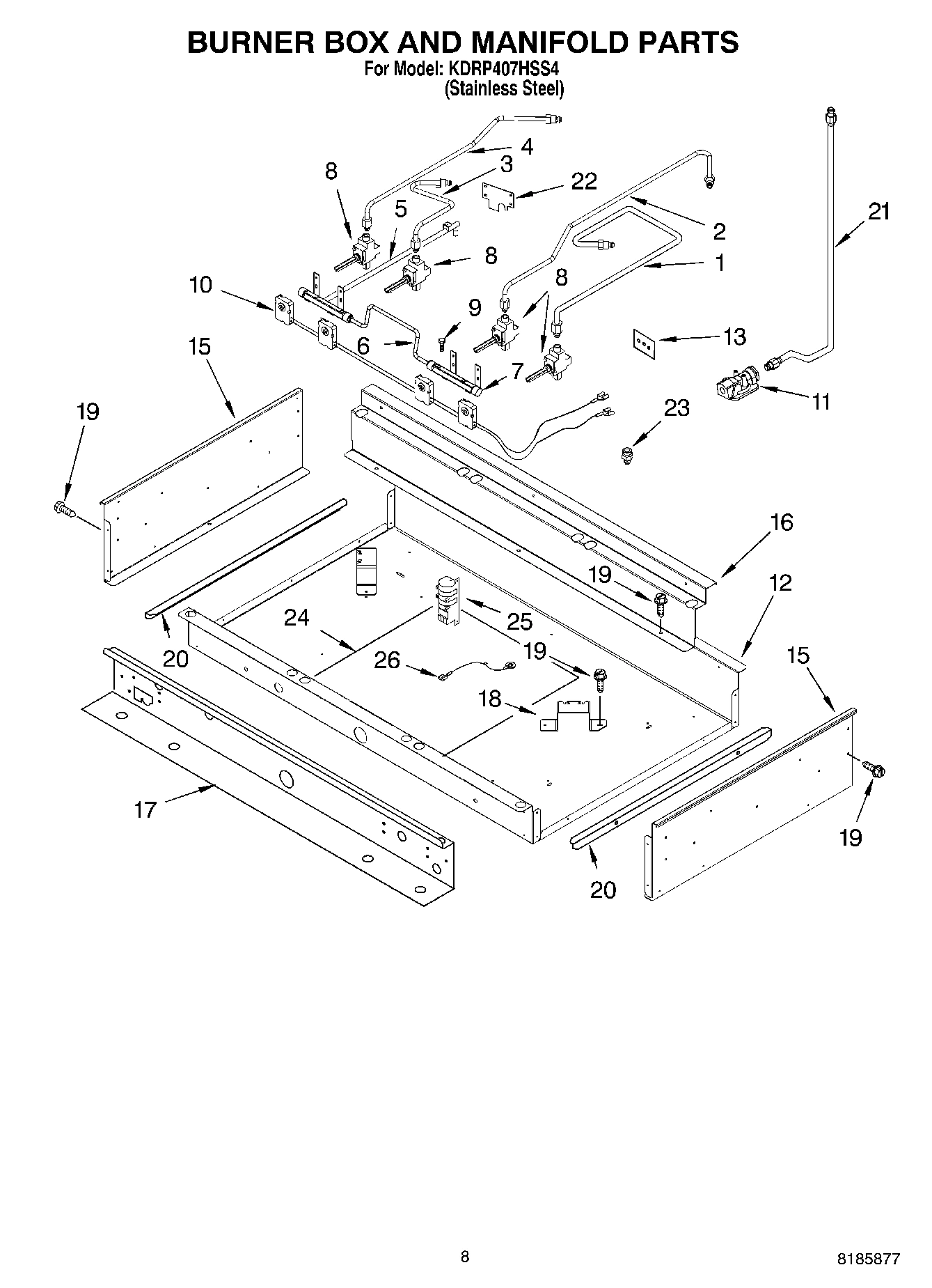07 - BURNER BOX AND MANIFOLD