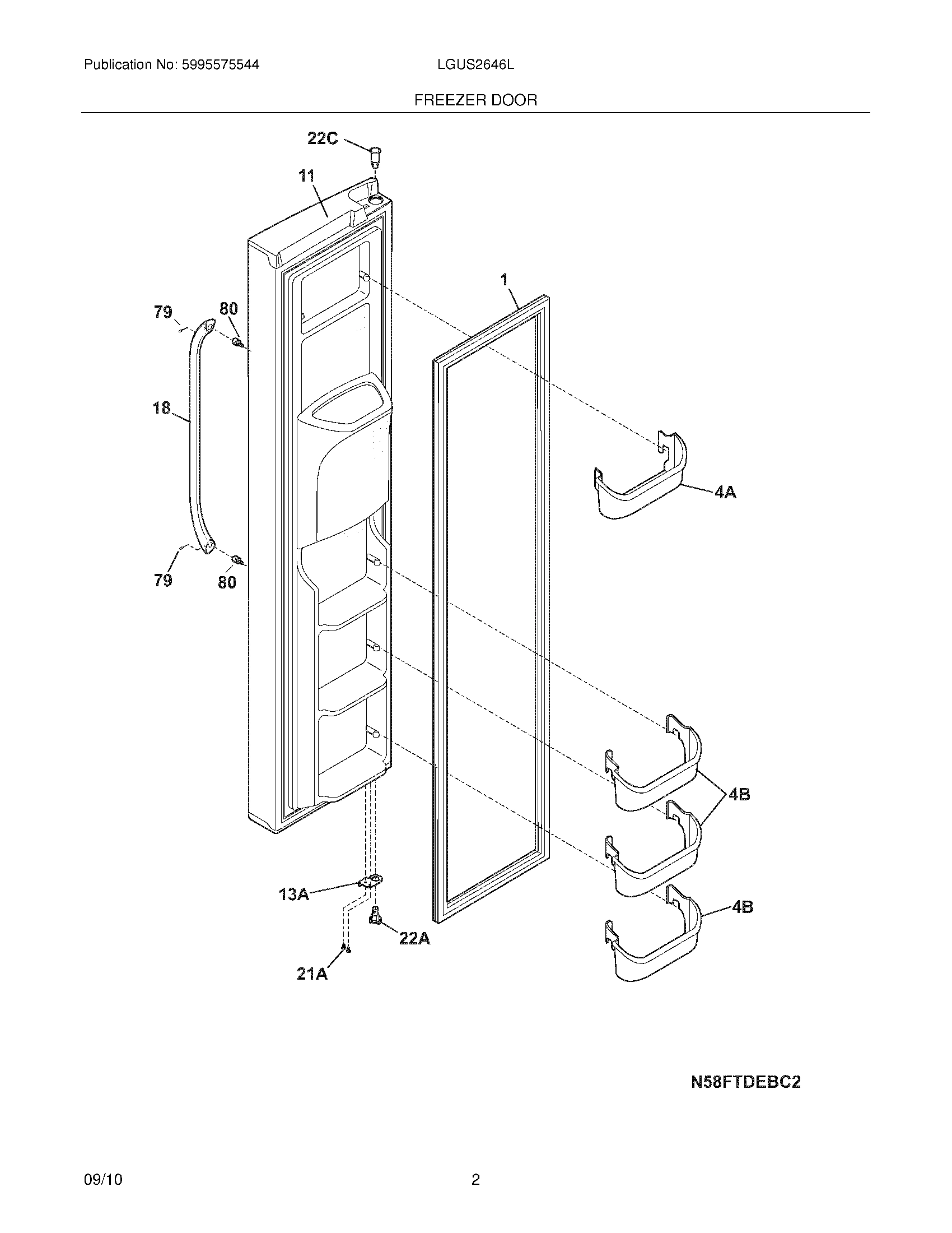 03 - FREEZER DOOR