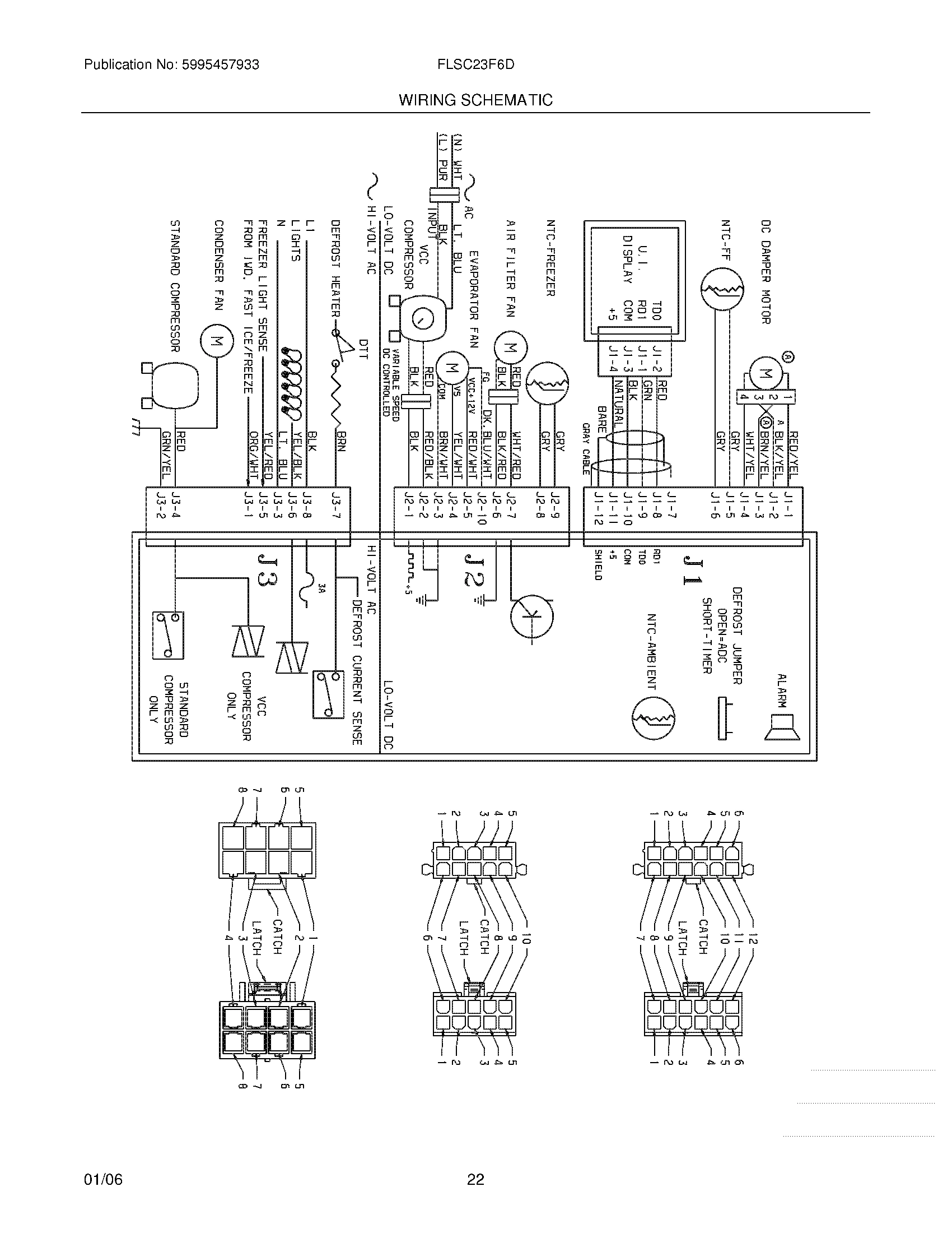 22 - WIRING SCHEMATIC