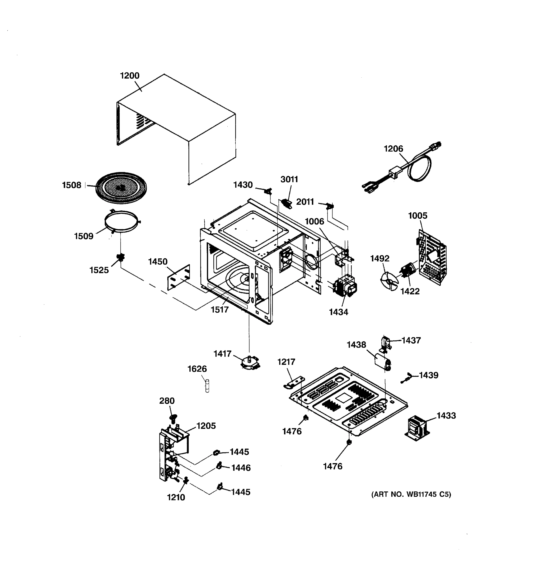 OVEN & CABINET PARTS