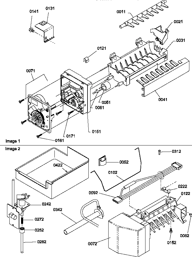 05 - ICE MAKER ASSY AND PARTS