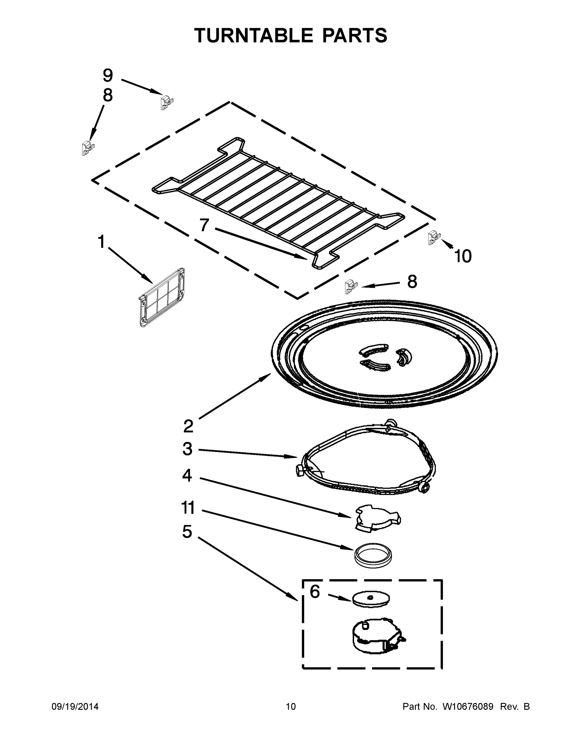 06 - TURNTABLE PARTS