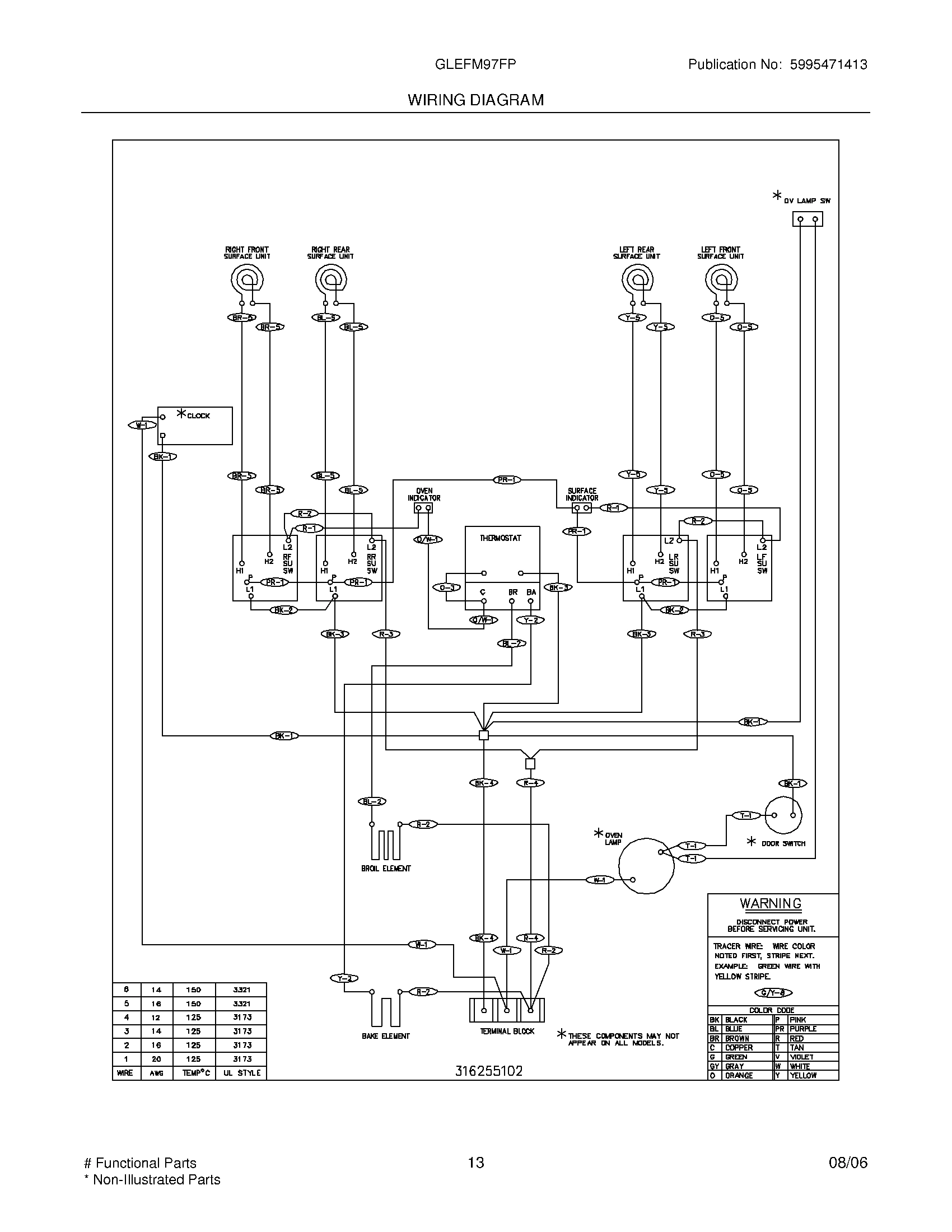13 - WIRING DIAGRAM