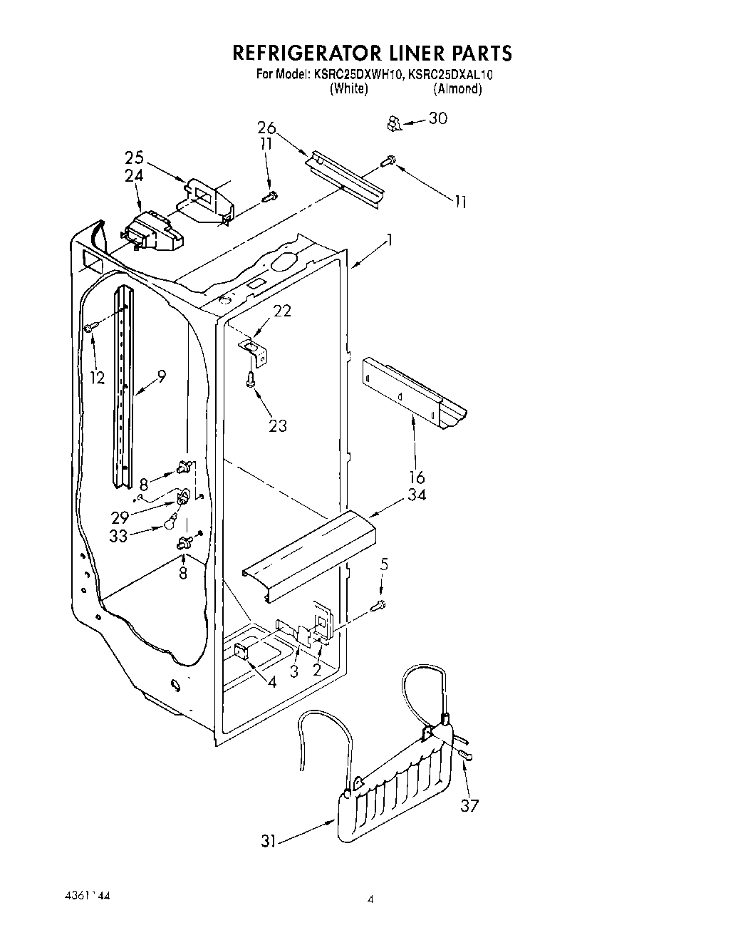 02 - REFRIGERATOR LINER
