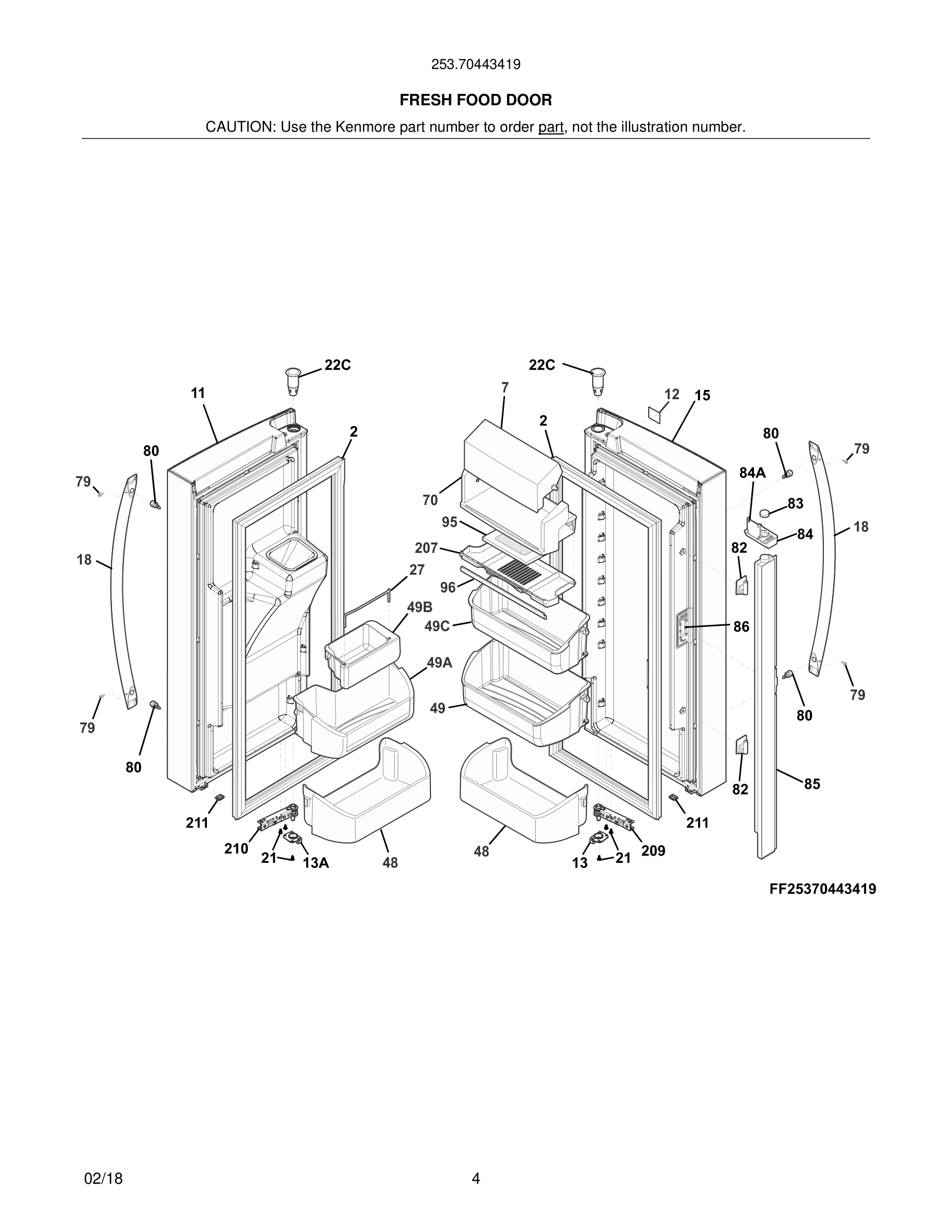05 - FRESH FOOD DOOR