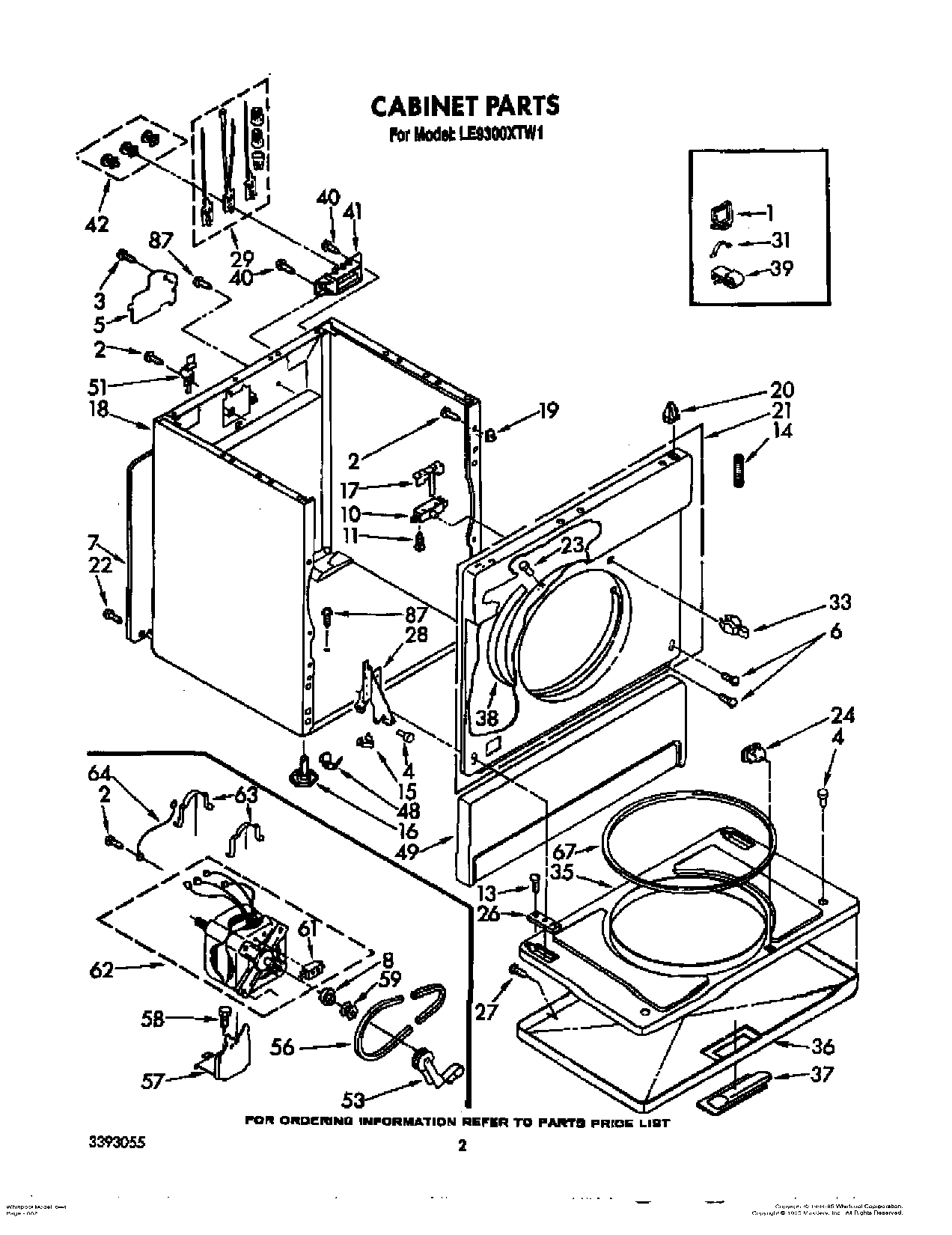 02 - CABINET PARTS
