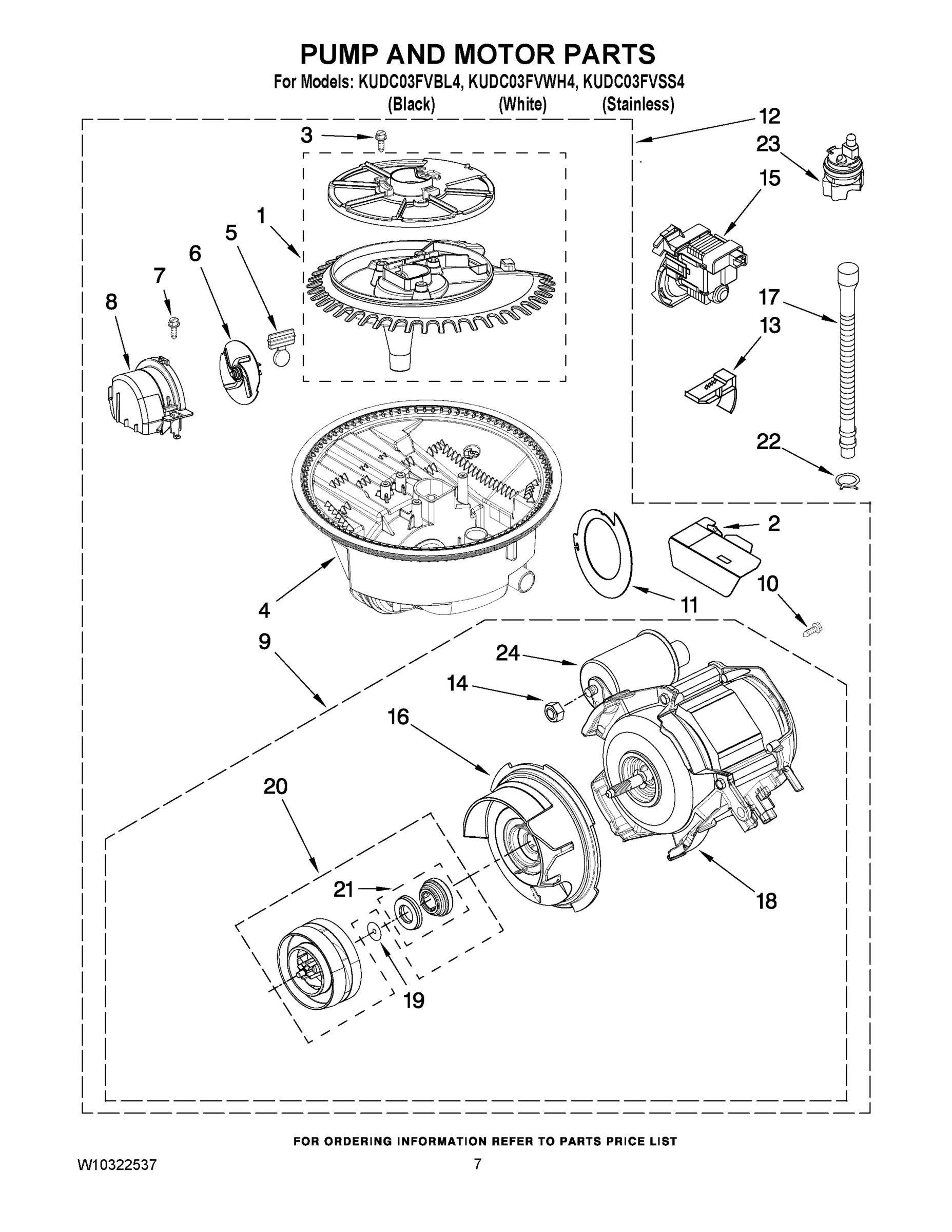 06 - PUMP AND MOTOR PARTS