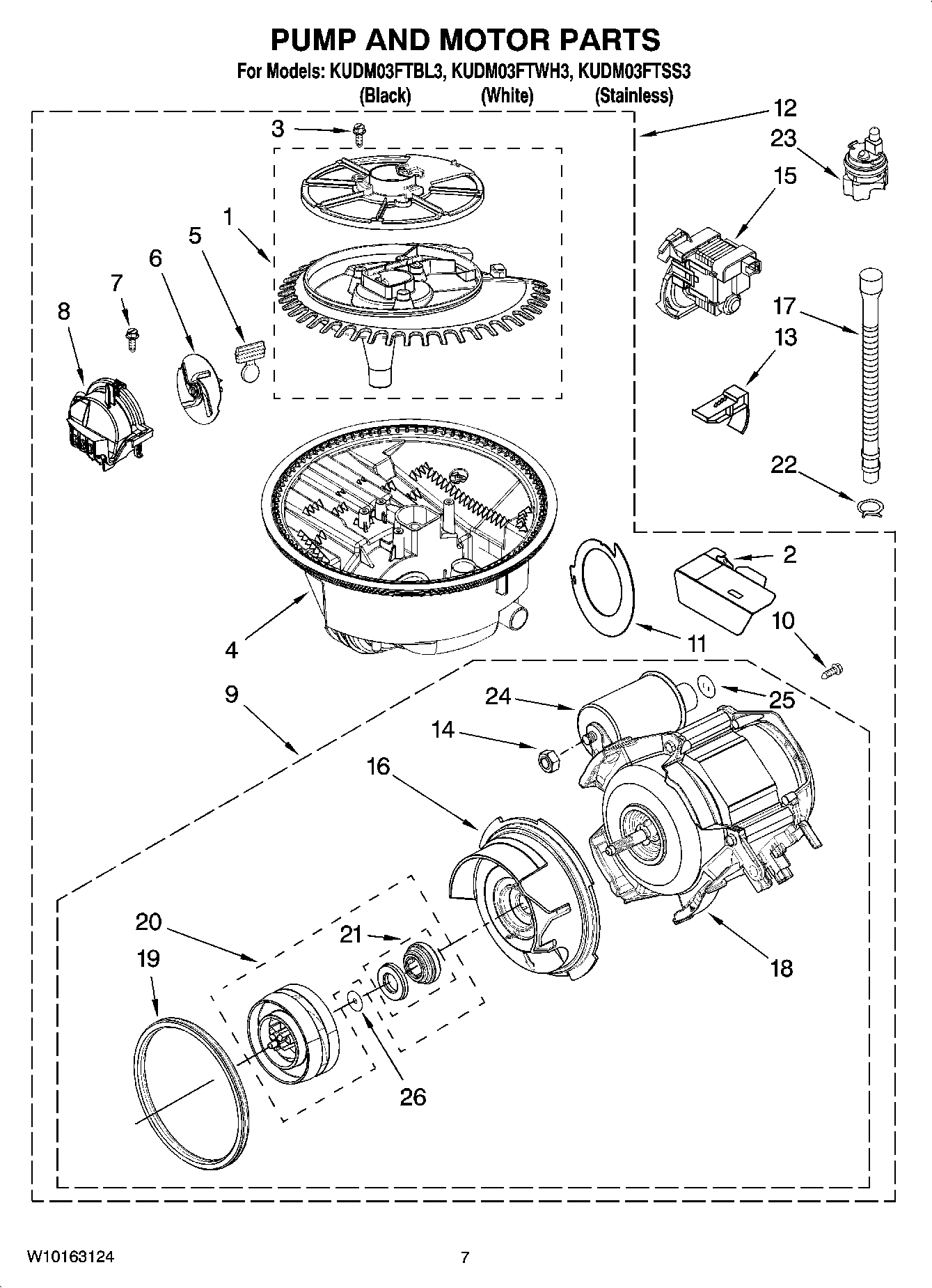 06 - PUMP AND MOTOR PARTS