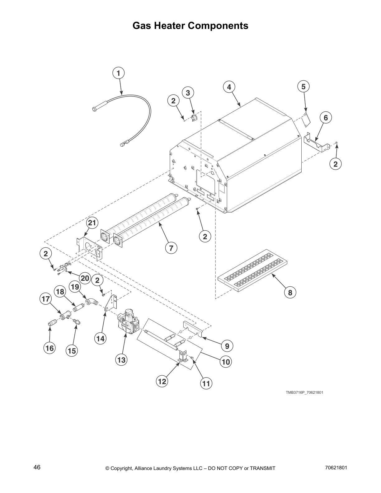 Gas Heater Components