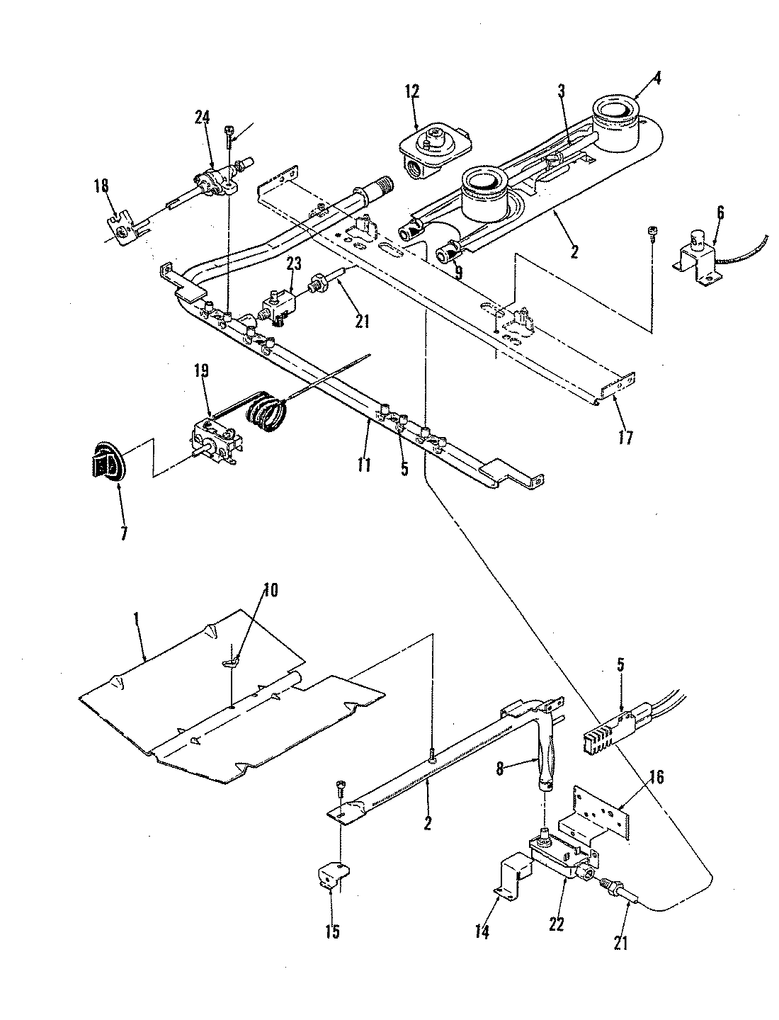 05 - GAS CONTROLS (LOWER)