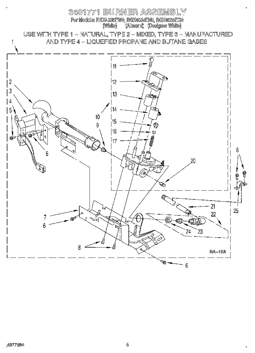 03 - 3401771 BURNER