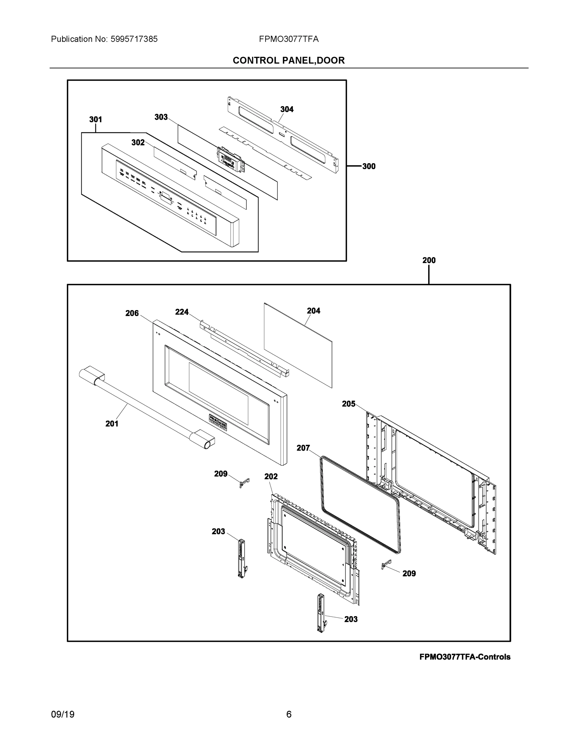 03 - CONTROL PANEL,DOOR