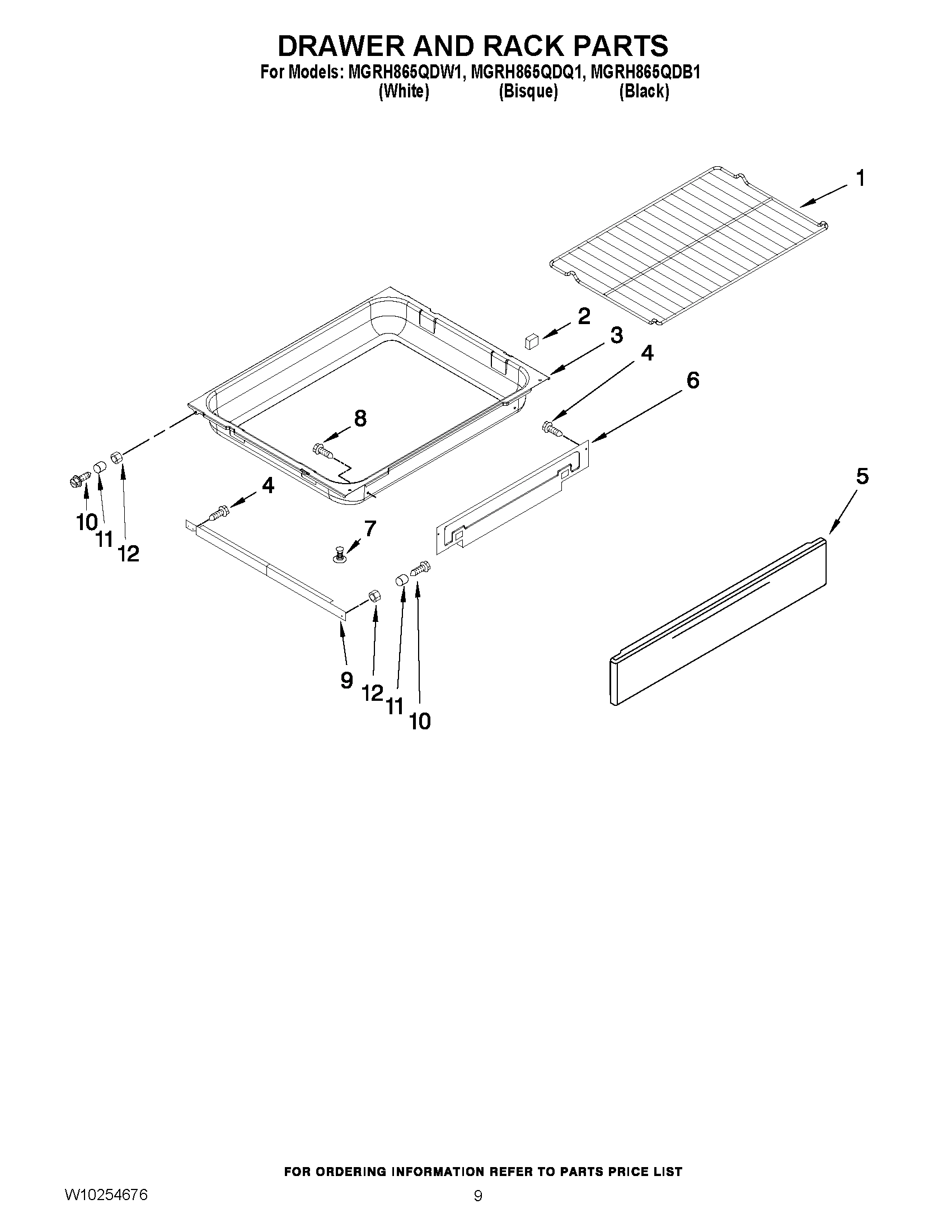06 - DRAWER AND RACK PARTS