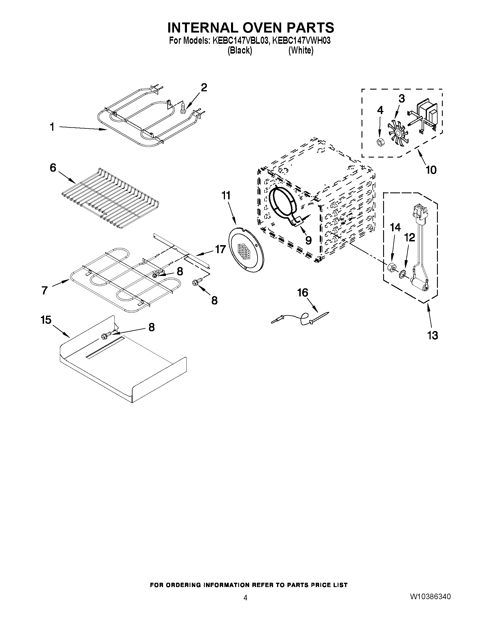 03 - INTERNAL OVEN PARTS