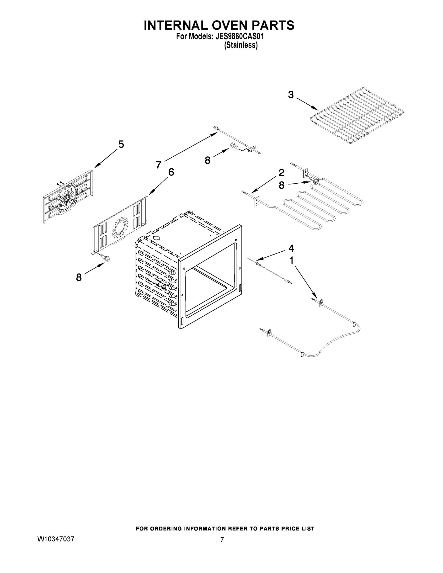 05 - INTERNAL OVEN PARTS