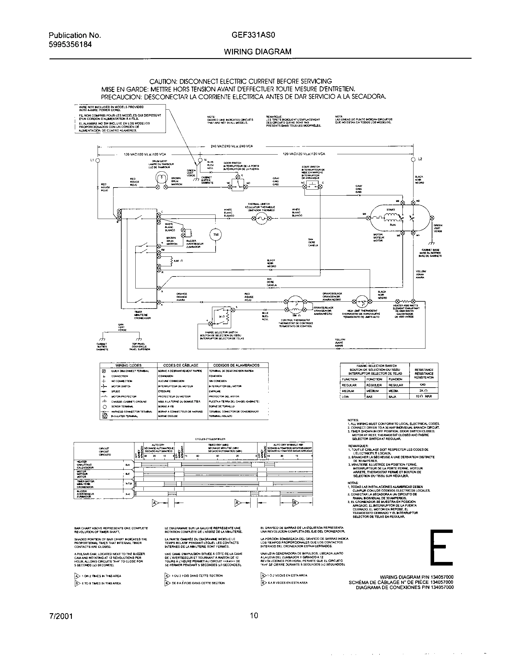 10 - 134057000 WIRING DIAGRAM