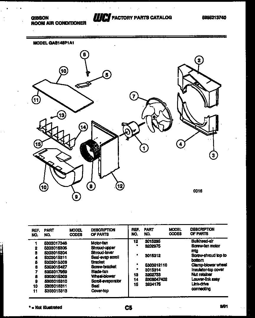 05 - BROILER DRAWER PARTS