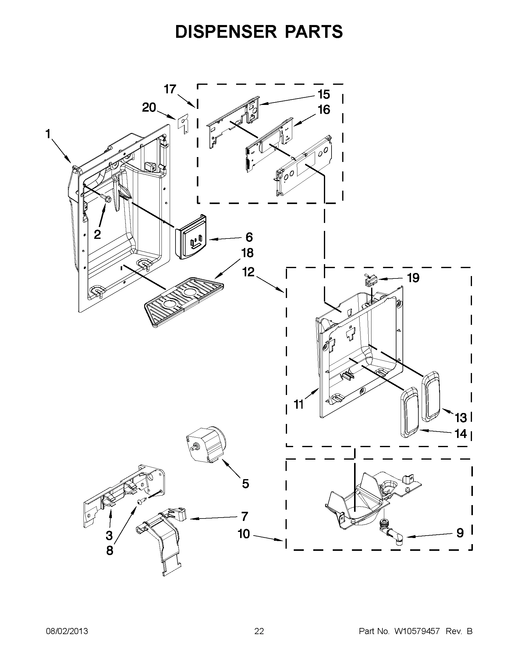11 - DISPENSER PARTS