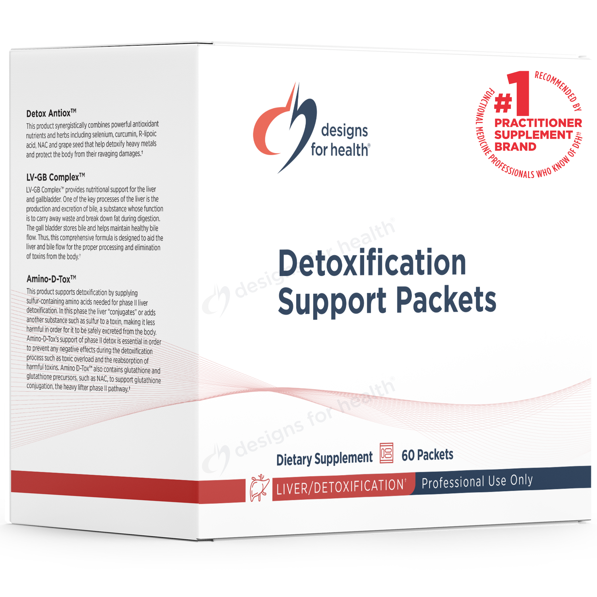 Detoxification Support Packets Designs for Health supplement
