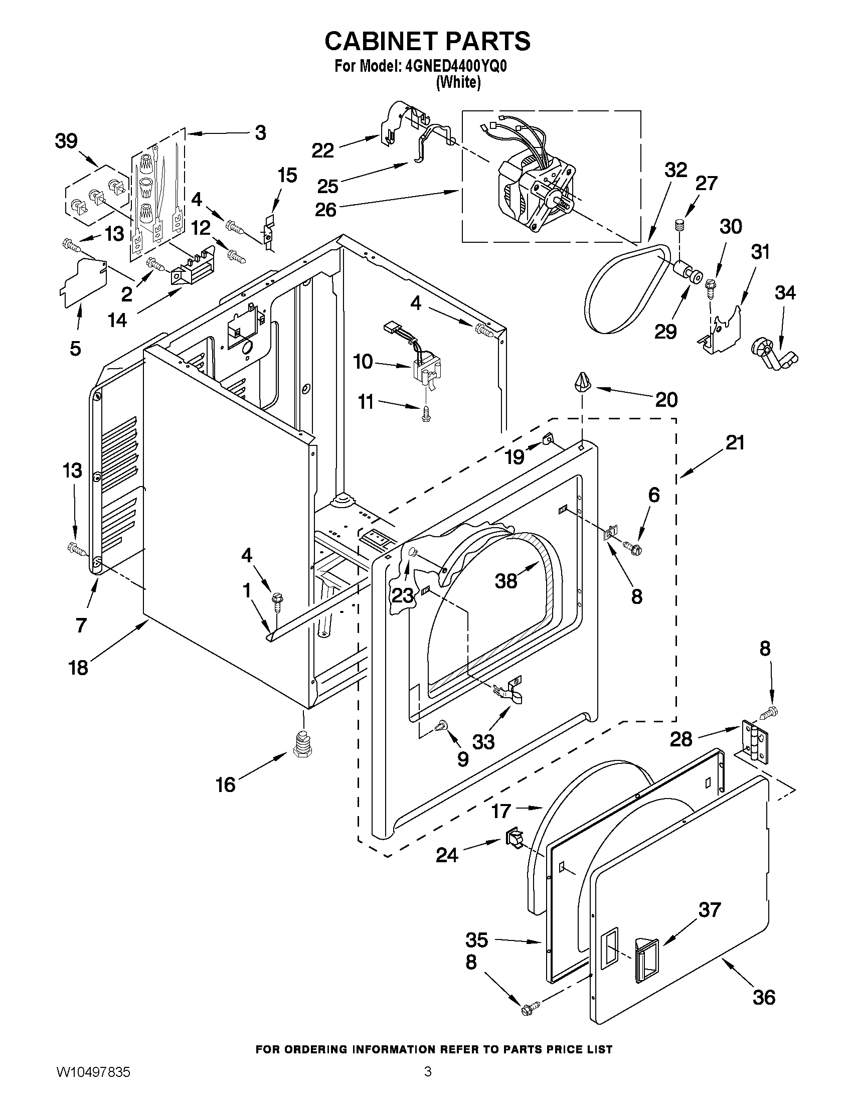 02 - CABINET PARTS