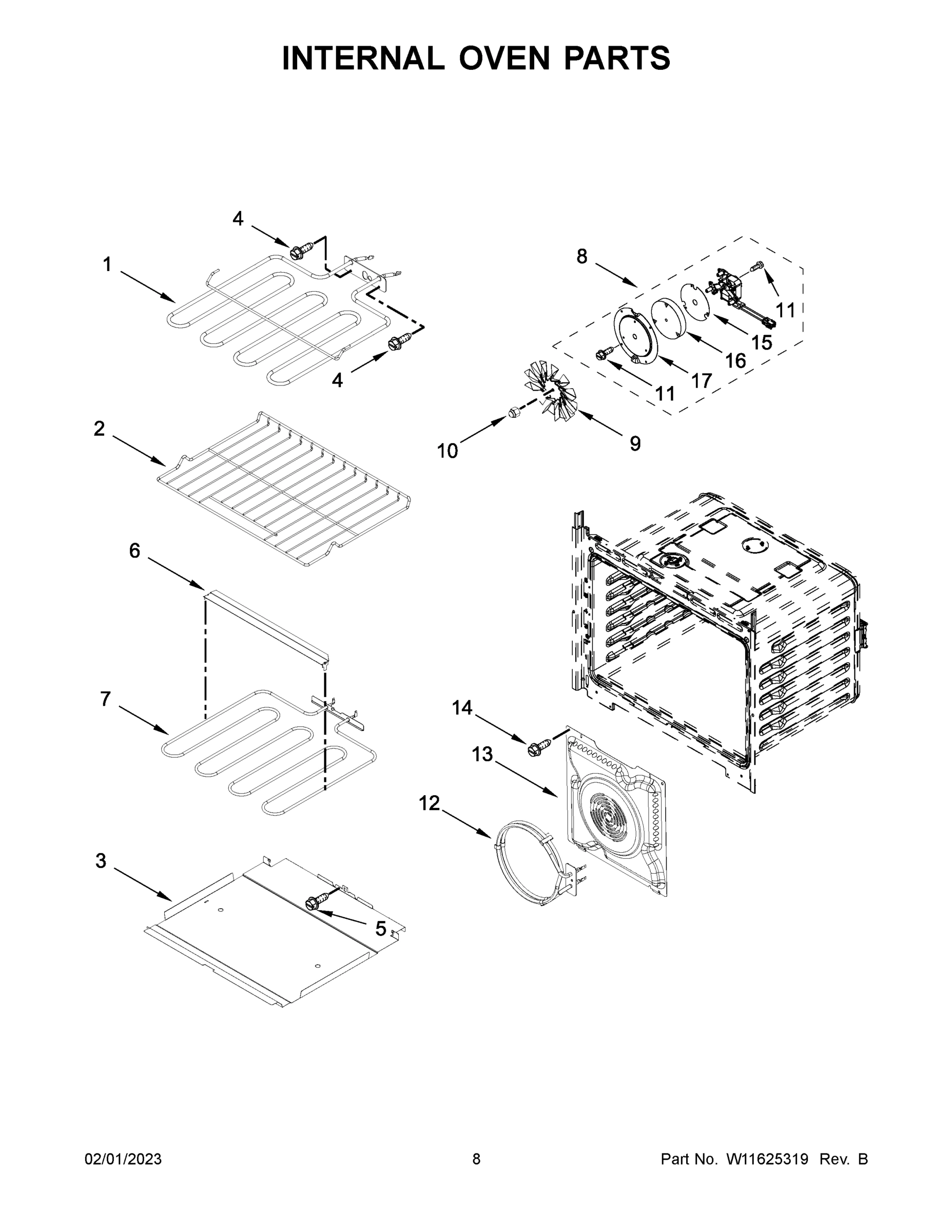 05 - INTERNAL OVEN PARTS