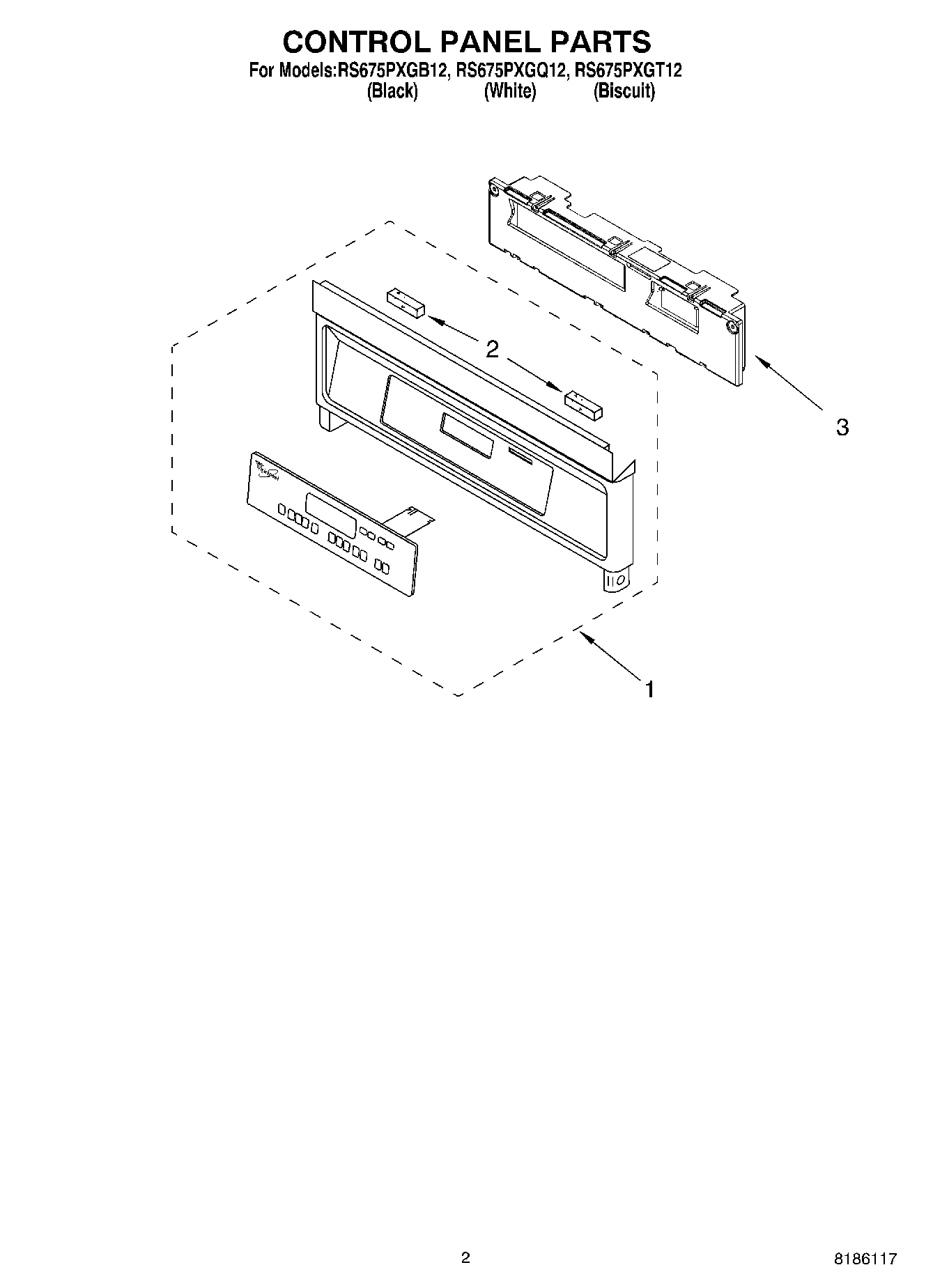 02 - CONTROL PANEL PARTS