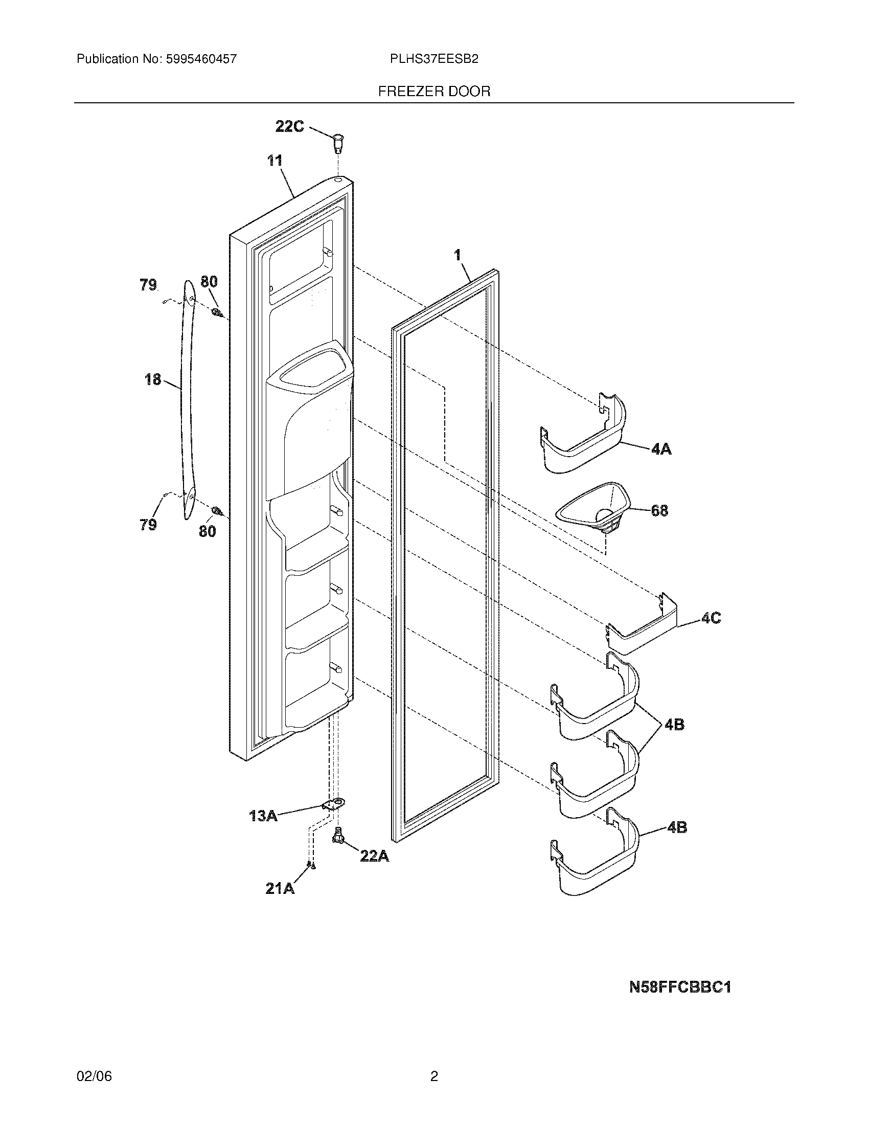 03 - FREEZER DOOR
